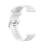 Uhrenarmband für Garmin Forerunner 245 Silikon White 20 mm 2