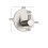 Brushed Silver Seamless Adhesive Hooks Stainless Steel Wall Hooks (4-Pack)   0 3