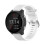 Uhrenarmband für Garmin Forerunner 245 Silikon White 20 mm 3