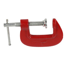 C-Clamp 4 Rotes Stahl Tiefen Platten Klemmgerät Tiefen