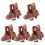 Raindrops Hochleistungs-Unterschub-Schiebeschiene Hellbraun 5 Sets 1