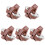 Raindrops Hochleistungs-Unterschub-Schiebeschiene Hellbraun 5 Sets 6