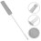 Washable Duster Blind Cleaner Grau 1 Set 4