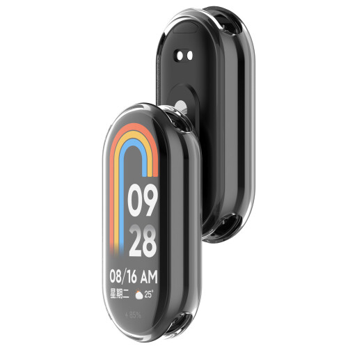 Μαύρη ηλεκτρολυτική θήκη TPU για Xiaomi Band 9 / 9 NFC 2