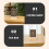Schild Platzkarten Halter Beige Holz 3 7