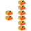 8 Metall Vorhanghalterung Mit Thanksgiving Design 8