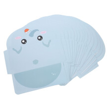 20 Tier Grußkarte Für Kinder Blau 20,80 X 18,50 X 0,10 Cm