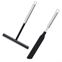 Crepes Distributor Tools Pack Of 2, Stainless Steel, Handheld Crepe Spreader For Home Baking