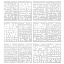 12 Stuks Schilderen Mal Dier Wit Plastic Doorluchtig