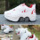 Inline Skate 2-In-1 Convertible Multi-Purpose Shoes Adjustable Quad Roller Skates Boots Size 37 3