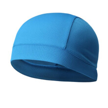 Breathable Quick Drying Sport Beanie Unisex Running Headband Light Blue Quick-Dry Fabric For Running And Cycling
