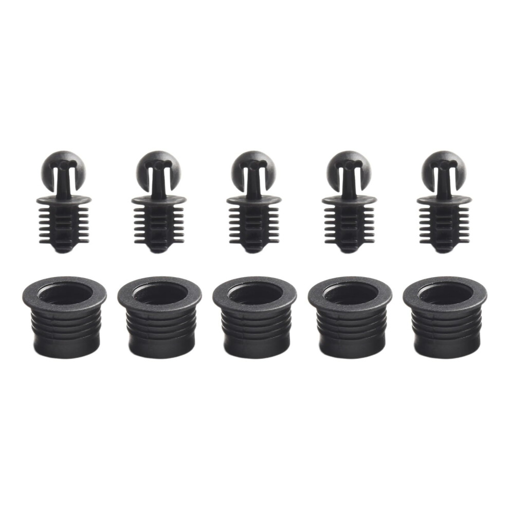 Diy Audio Speaker Grill Guides 10-Piece Plastic Ball Socket Buckle Kit For Cabinet Installation Black A32 9354506229542