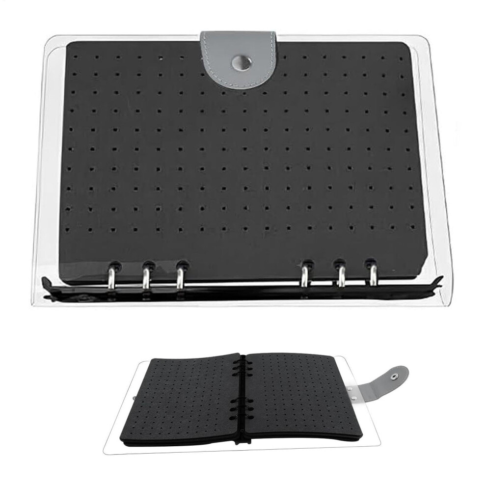 Pin Book Display Bag With Enamel Pin Display Pages, Earring And Brooch Organizer For Secure Storage-image-OPC-PM5X27S-NEW