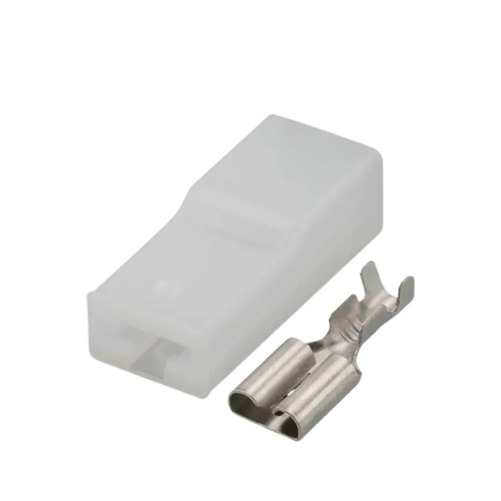 Dj7018-6.3-11-21 Harness Connector Plug 1P, Dark Grey, 10 Sets, Automobile Connector 161971976B 9354506229665