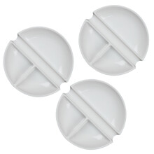 3Stk Neues Material Farbwanne Weiß Palette Farbwanne Für