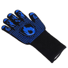 Küchenhandschuhe Doppelte Ofenhandschuhe Mikrowellen Backhandschuhe