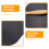1Pc Lightweight Black Baking Pizza Accessory with Wood Handle 8