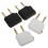 4 Vliegtuig Headphone Plug Adapter Oortelefoon Aansluiting 9