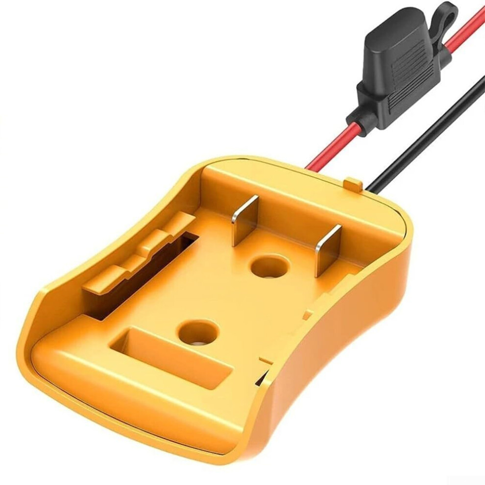 18V Battery External Adapter For Tools With Fuse, Compatible With 18V Cordless Tool Batteries 9016109359643