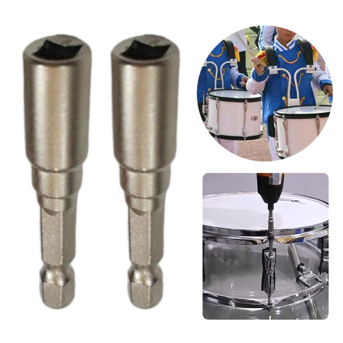 Magnetic Drum Key Metal Drill Bit Drum Tuning Accessory 1