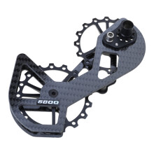 Bicycles Carbon Fiber Ceramic Rear Derailleur 17T-Black C