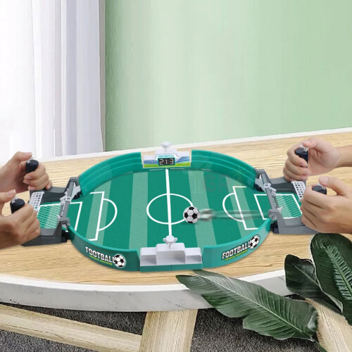 Mini Tabletop Soccer Game Tabletop Board Game for-with 2 balls 1