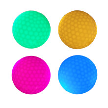 Glow Dark Golf Ball Glow Golf Balls-green yellow powder