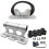 Bike Fork Mount Car Roof Rack Carrier-Silver front frame a 1