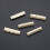 5Pcs Guitar String Nut, 4 String Guitar Nut ABS Guitar Bass 4