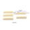 5Pcs Guitar String Nut, 4 String Guitar Nut ABS Guitar Bass 3
