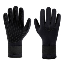 Adjustable Waist Strap Surfing Snorkeling Neoprene Gloves-XL