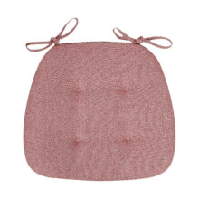 (Red) Chair Cushion Stool Cushion Multipurpose with Ties Anti Slip Seat Cushion Chair Pad for Garden Home Decor Office Kitchen