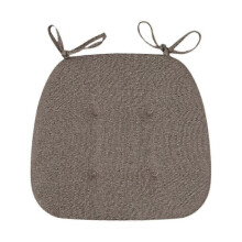 (Coffee) Chair Cushion Stool Cushion Multipurpose with Ties Anti Slip Seat Cushion Chair Pad for Garden Home Decor Office Kitchen