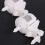 Concealed Toilet Cistern Dual Flush Pneumatic Button Switch Panel White Plastic Replacement Accessory Easy Fit 4