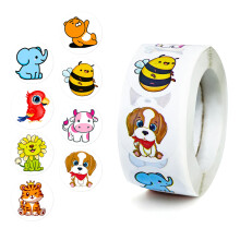 Animals Stickers 500 PCS Colorful Graffiti-Style Self-Adhesive Seals For Water Bottles, Laptops, Suitcases, Party Favors