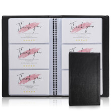 Business Card Holder Buch Organizer Große Kapazität Kreditkartenfach
