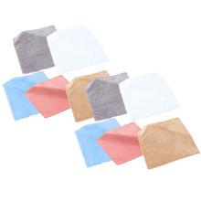 10Stk Kleines Handtuch Tragbar Baby Korallenfleece