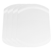 4 Kuchenspachtel 30,80x20,80x1,50 Cm Weiß