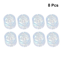 Furniture Leg Protector Transparent Kunststoff 8 1,8x1,8x2,4 Zoll