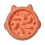 Pet Intelligence Slow Food Teller Orange 1 Set 2