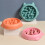 Pet Intelligence Slow Food Teller Orange 1 Set 7