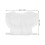 White Chiffon 1 Pack 11,8 X 7,9 X 0,08 Inch 3