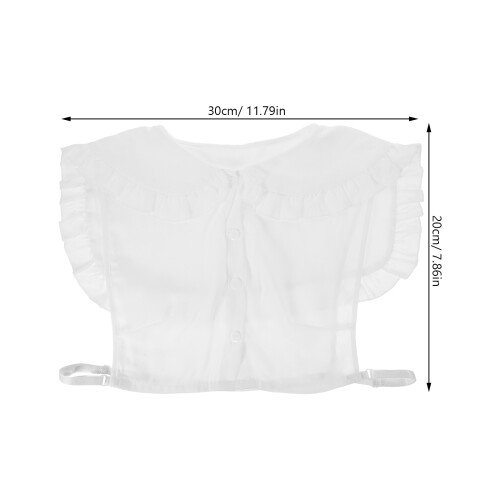 White Chiffon 1 Pack 11,8 X 7,9 X 0,08 Inch 2