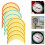 3 Instructie Sticker Drukmeter Decals Kleurgecodeerde Stickers 11