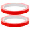 1 Pingpongracket Randbeschermingstape Paddelafdekking Rood 1