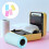 Thermische Label Stickers 4 2,24x1,18x1,18 Inch 4