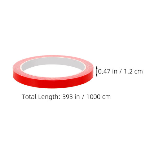 1 Pingpongracket Randbeschermingstape Paddelafdekking Rood 2