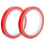 1 Pingpongracket Randbeschermingstape Paddelafdekking Rood 11