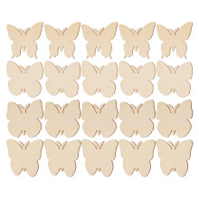 20St Unpolished Boards Voor Kinder DIY En Schilderkunst