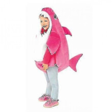 (100, pink) Baby Shark Costume For Kids Unisex Party